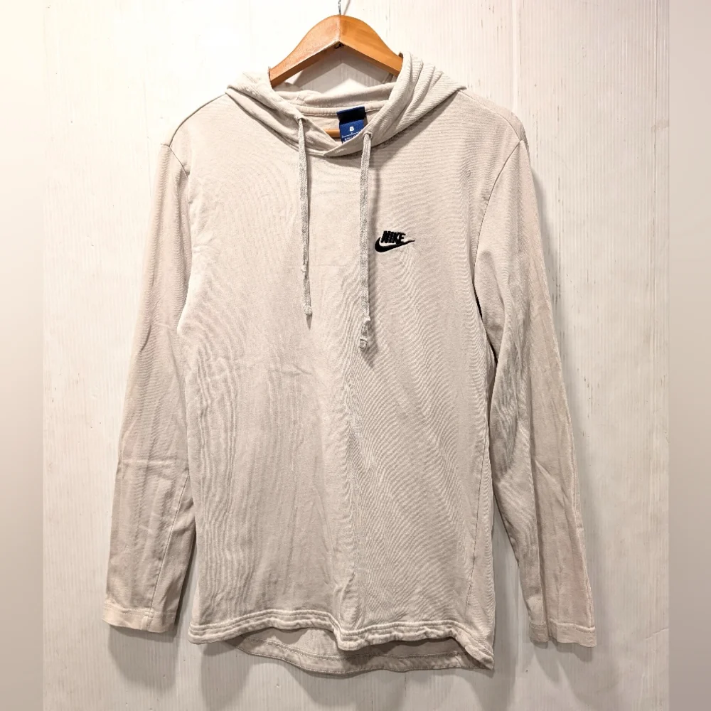 NIKE Men's Beige Hoodie Shirt size small